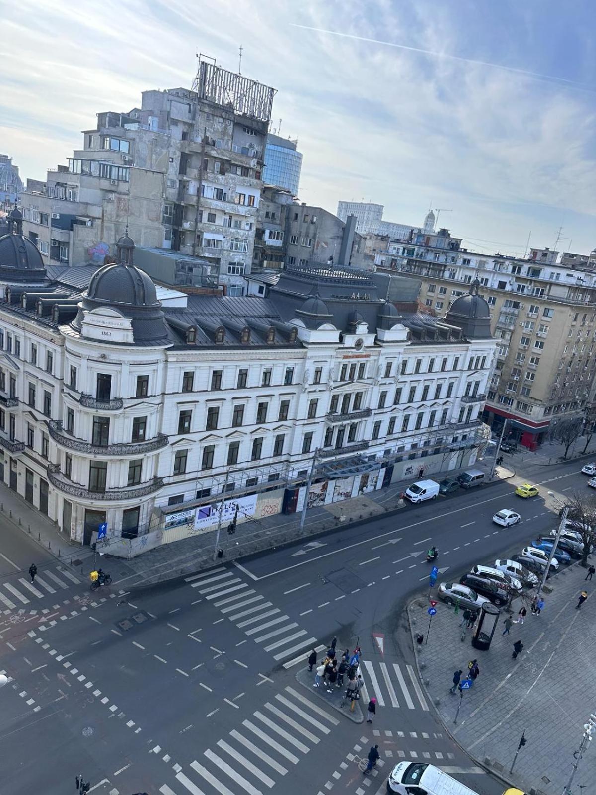 Downtown Studio Calea Victoriei Ultracentral Bukarest Exteriör bild