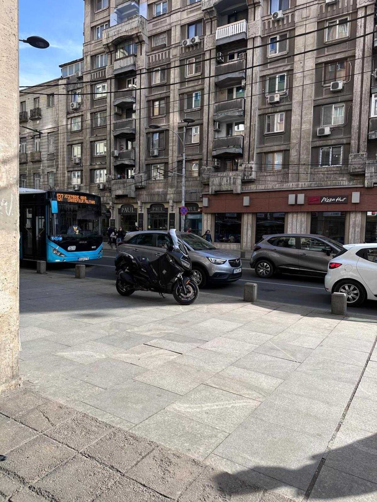 Downtown Studio Calea Victoriei Ultracentral Bukarest Exteriör bild