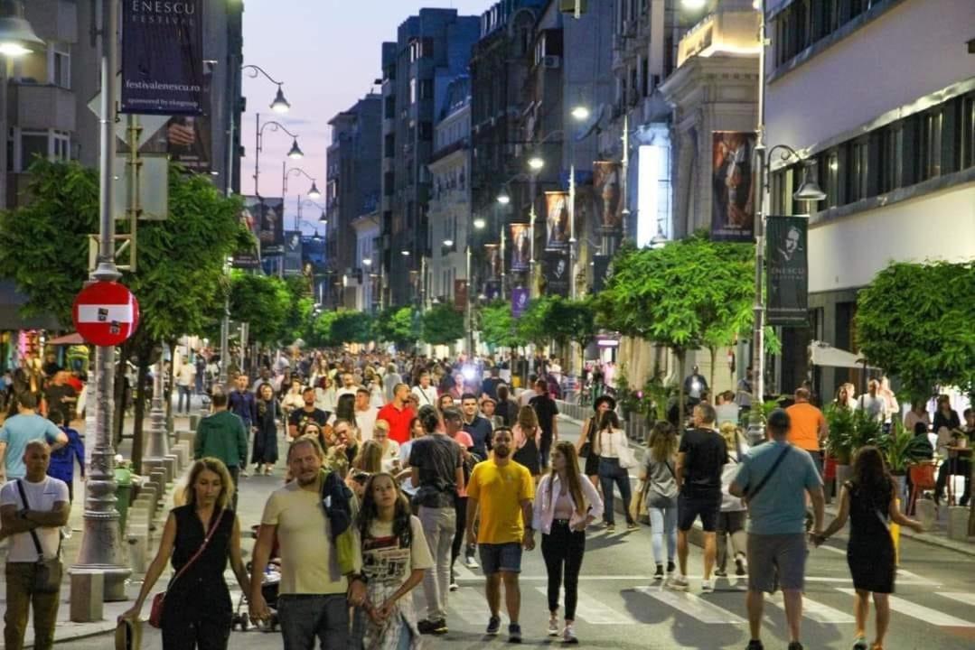Downtown Studio Calea Victoriei Ultracentral Bukarest Exteriör bild